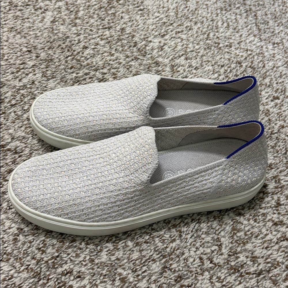 Rothy's Salt Honeycomb The Original Slip On Sneakers 8.5 - Picture 4 of 9